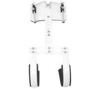 GRIRIW Soporte Ajustable y Correa de Hombro Fácil de Montar y Transportar con Armazón de Aleación de Aluminio Blanco para Caja de Marcha para Percusión
