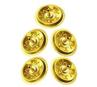 GRIRIW Soporte de Mecha Flotante de Metal para Lámpara de Aceite de Queroseno, Base Pequeña de 4 Cm, Accesorio de 5 Piezas para Rituales, Altares y Decoración en Hogar y Templo