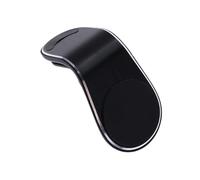 GRIRIW Soporte Magnético en Color Negro y Diseño Delgado Base Adhesiva de Seguridad para Teléfono Móvil para Coche para Uso en Automóvil