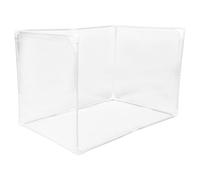 GRIRIW Soporte para Almohadillas para Cachorros Antisalpicaduras, Protector Desmontable de PVC Transparente, Tamaño Adaptable, Caja Interior para Entrenamiento de Perros Pequeños