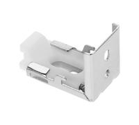 GRIRIW Soporte para Persianas Verticales de Aleación de Aluminio y Plástico, Clip de Montaje Resistente para Instalación de Persianas, Accesorio de Fijación para Ventana, 1 Pieza, Uso