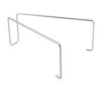 GRIRIW Soporte para Vapor de Acero Inoxidable Rejilla para Cocinar y Enfriar Alimentos Resistente y Fácil de Limpiar Apto para Cocinas y Exteriores Accesorio Multifuncional para Ollas y