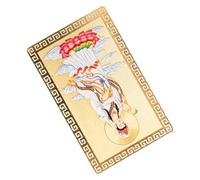 GRIRIW Tarjeta Amuleto de Estilo Chino con Imagen de Kwan Yin, Ligera y Resistente al envejecimiento, Adecuada como obsequio para y éxito