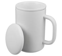 GRIRIW Taza de Cerámica con Colador y Tapa Infusor para Té de Estilo Sencillo Vaso para Agua Resistente y Elegante para Oficina y Hogar