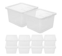 GRIRIW Terrario para Reptiles Pequeño 105X10X7 CM Caja Transparente para Tortugas Arañas y Ranas Buena Ventilación y Fácil Limpieza Hábitat Seguro para Reptiles y Invertebrados