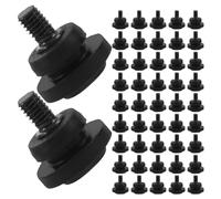 GRIRIW Tornillos de Fijación Antivibración para Disco Duro y SSD 2,5 Pulgadas Arandelas de Goma Absorbentes, Juego de 100 Piezas para Montaje en Pc, Portátil y Bahía de Unidad