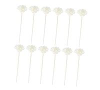 GRIRIW Varillas Difusoras de Aroma 12 Pcs Accesorios Aromáticos de Ratán Hechas Decoración Hogar Recarga de Aroma para Difusores para Manualidades