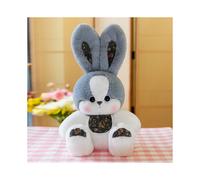 (Gris, 50 cm) Conejito de peluche de dibujos animados, lindo animal de peluche suave, muñeca para niños, regalo