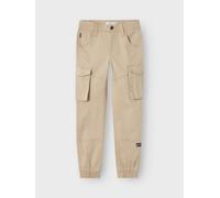 Gris Ajuste Regular Pantalones Cargo
