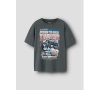 Gris Algodón Orgánico Camiseta