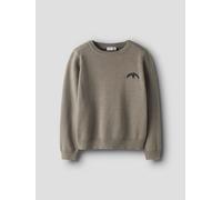 NAME IT Nkmbrady LS Loose Knit Box, Color Caqui Vintage, 122-128 para Niños