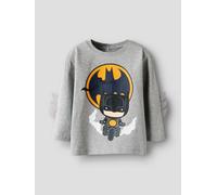 Gris Batman Top De Manga Larga