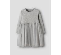 Gris Brillante Vestido