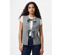 Gris Chaleco De Punto M