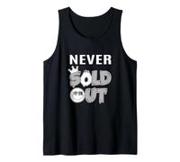 Gris Color Never Sold out Gris Gráfico Camiseta sin Mangas