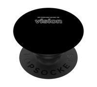 Gris Color Not Everyone Can See The Vision Grey Graphic PopSockets PopGrip Adhesivo