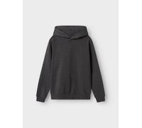 Gris Corte Distendido Sudadera Con Capucha