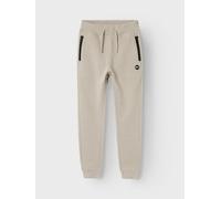 Gris Corte Regular Pantalones De Chándal