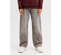 Gris Cotton/Recycled/Cotton Jjialex Jjoriginal Sq 152 Jnr Vaqueros De Corte Baggy Boys 158 EU