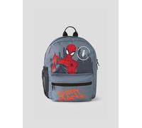 Gris Estampado De Spiderman Mochila