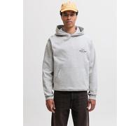 Gris Hombres Cotton/In/Conversion/Cotton/Recycled/Polyester Sudadera Con Capucha Impresión Posterior XXL EU