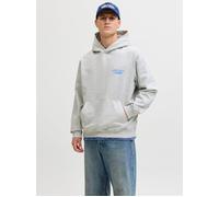 Gris Hombres Cotton/In/Conversion/Cotton/Recycled/Polyester Sudadera Con Capucha Impresión Posterior XL EU