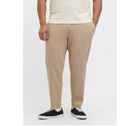 Gris Hombres Cotton/Linen Plus Size Pantalones Corte Relaxed 44 EU