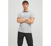 Gris Hombres Cotton Polo Liso XL EU