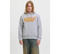 Gris Hombres Cotton/Polyester Stranger Things Sudadera Con Capucha Impresión Posterior XL EU