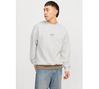Gris Hombres Cotton/Polyester Sudadera Impresión Posterior S EU