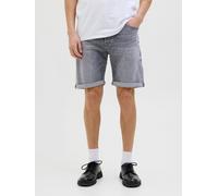 Gris Hombres Cotton/Recycled/Cotton/Elastane Shorts Vaqueros Corte Regular XS EU