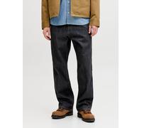 Gris Hombres Cotton/Recycled/Cotton Jjialex Jjnorrebro Akm 403 Vaqueros De Corte Baggy 30/34 EU