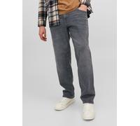 Gris Hombres Cotton/Recycled/Polyester/Recycled/Cotton/Elastane Plus Size Jjimike Jjoriginal Sq 270 Noos Pls Vaqueros De Corte Tapered 46/34 EU