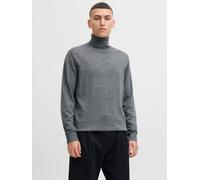 Gris Hombres Merino/Wool Cuello Alto M EU