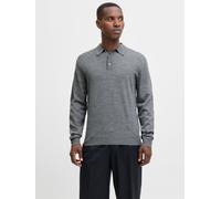 Gris Hombres Merino/Wool Polo De Punto XS EU