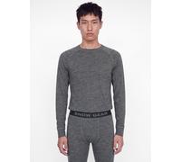 Gris Hombres Merino/Wool Ski Merino Wool Camiseta De Manga Larga Badge XL EU