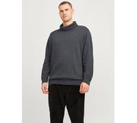 Gris Hombres Organic/Cotton Plus Size Cuello Alto EU5XL US3XL EU