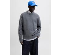 Gris Hombres Organic/Cotton/Recycled/Polyester/Acrylic/Elastane Jersey De Punto XL EU