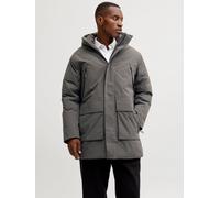 Gris Hombres Outer/Recycled/Polyester/Lining/Polyester/Padding/Polyester Parka L EU