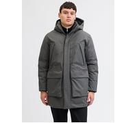 Gris Hombres Outer/Recycled/Polyester/Lining/Polyester/Padding/Polyester Parka XL EU
