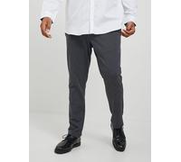 Gris Hombres Recycled/Polyester/Nylon/Viscose/Elastane/Polyester Plus Size Pantalones Chinos Corte Regular 40/34 EU