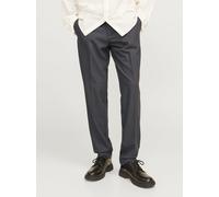 Gris Hombres Recycled/Polyester/Polyester/Viscose/Elastane Pantalones Clásicos Corte Tapered 33/30 EU