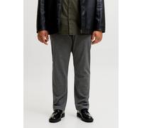 Gris Hombres Recycled/Polyester/Viscose/Elastane Plus Size Pantalones Chinos Corte Regular 40/34 EU