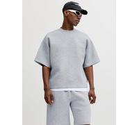 Gris Hombres Recycled/Polyester/Viscose/Elastane Sudadera Liso L EU