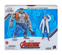 Gris Hulk Y Dr. Bruce Banner F7084 15.2cm Acción Figuras (Marvel Leyenda Serie)