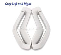 (Gris izquierdo y derecho) Guía retractora de cinturón de seguridad delantero izquierdo y derecho para