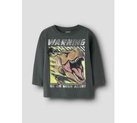 Gris Jurassic World Top De Manga Larga