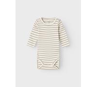 Name IT NBNBANI LS Body Noos, Body de Manga Larga Bebé Unisex, Pure Cashmere,
