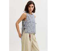 Gris Mujeres Cotton/Recycled/Cotton Jxmabel Top M EU
