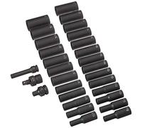 Gris neum-tico GY1229DM 3/8 "Drive 29 Piezas DeepSAE/Metric Set